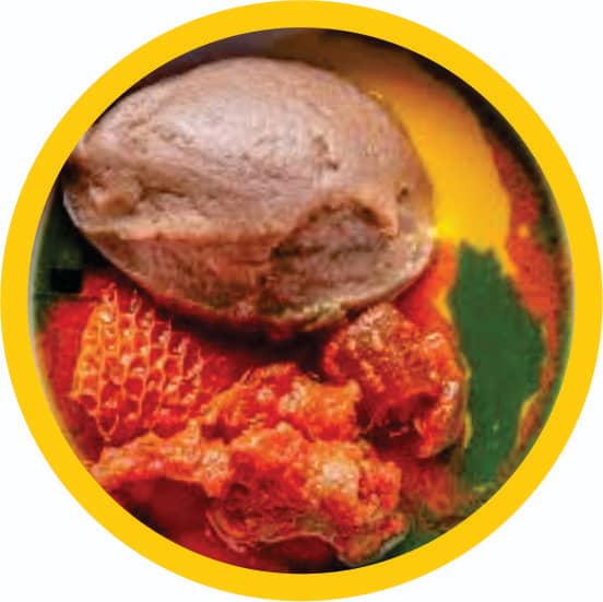 Amala, Gbegiri and Ewedu