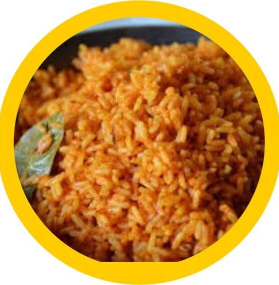 jollof rice only