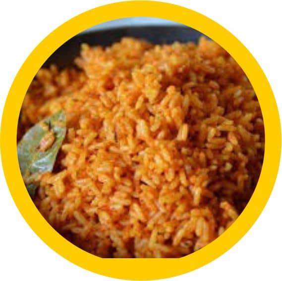 jollof rice only